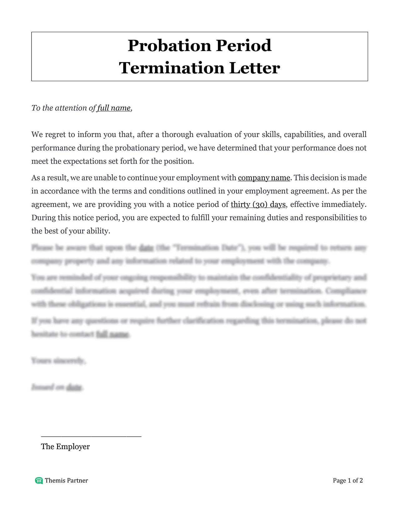 Probation period termination Malaysia 1